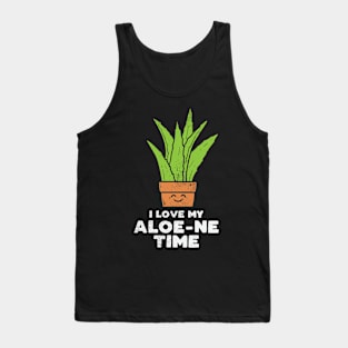 Introvert - I Love My Aloe-ne Time Tank Top